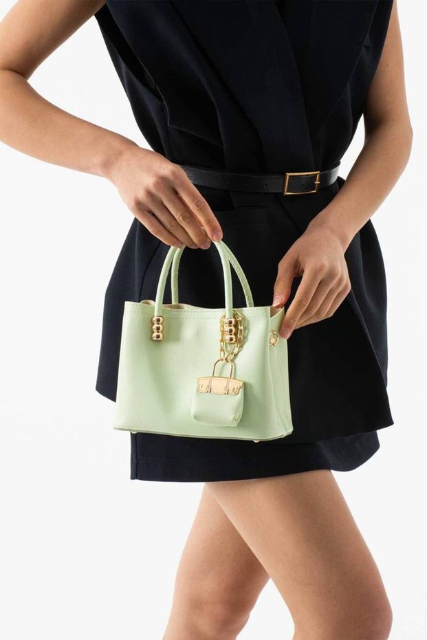 New Season Women's Charm Hand and Shoulder Bag En 18 Size 15 cm