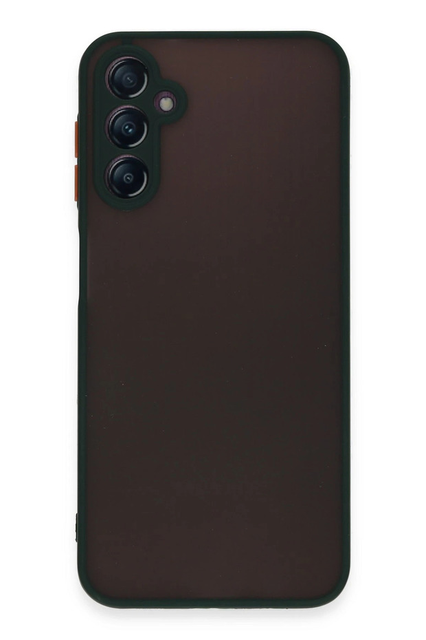 Shopilke Galaxy A14 4g Case Montreal Silicone Cover (03111) - Green