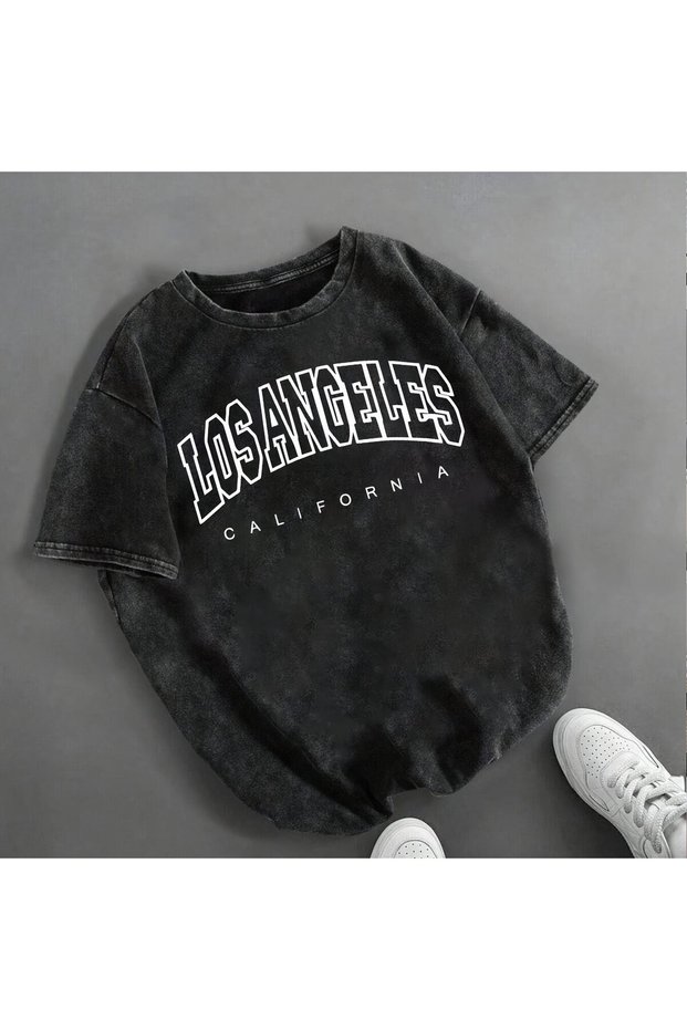 Los Angeles California Graphic Print t Shirt Vintage Style - Temu Bahrain 