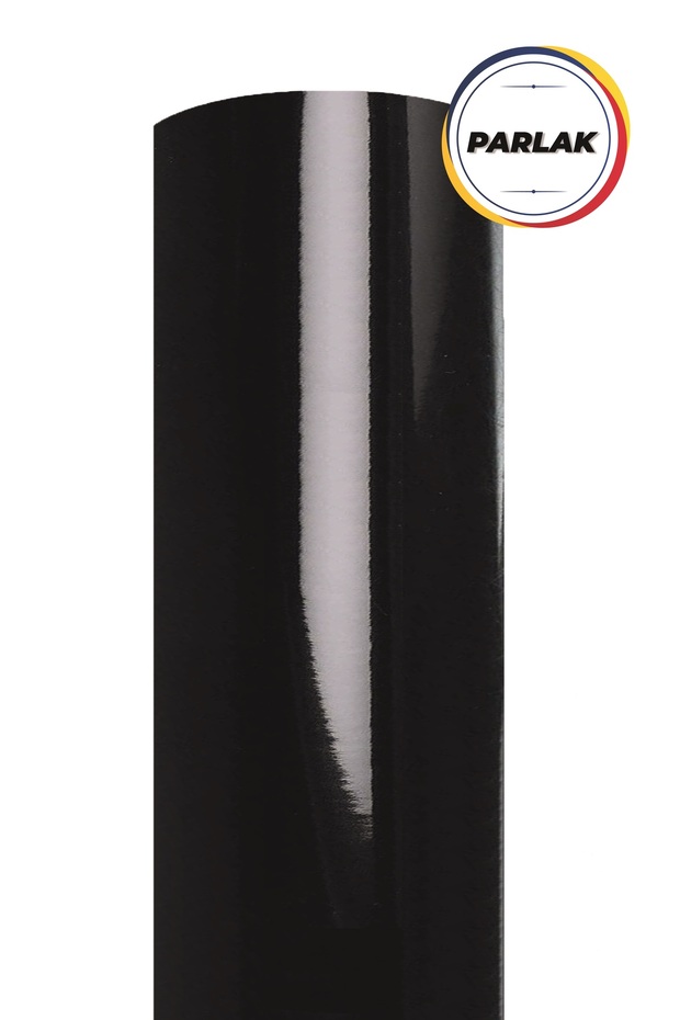 Glossy Black Adhesive Coating Foil 61 Cm X 3 Mt