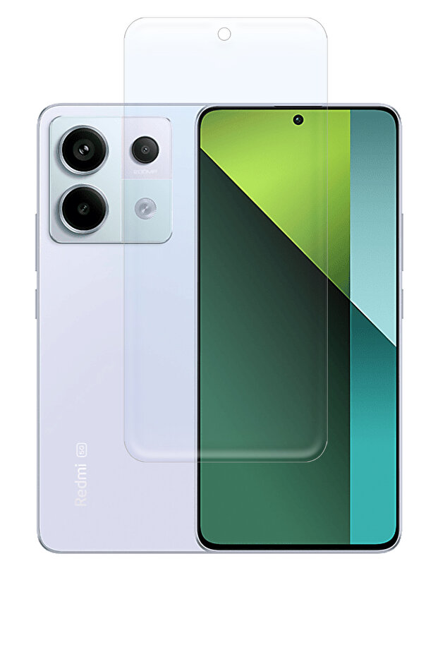 واقي شاشة نانو لامع عالي الدقة متوافق مع هاتف Xiaomi Redmi Note 13 Pro 5G، حماية مرنة ضد الكسر 9H