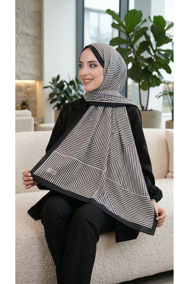 شال ناعم منقوش - 053