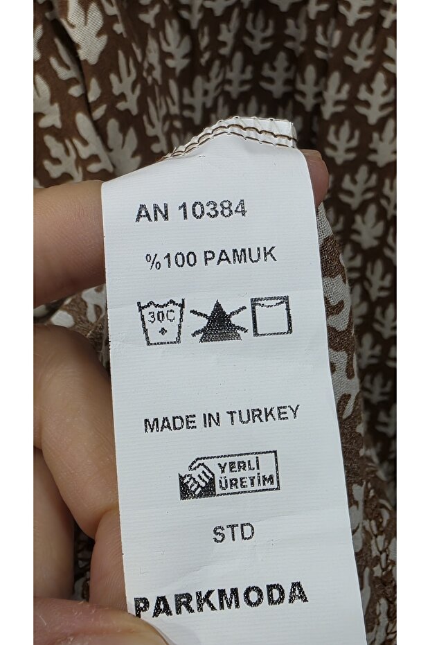 Rochie lungă din bumbac 100% bumbac - 6