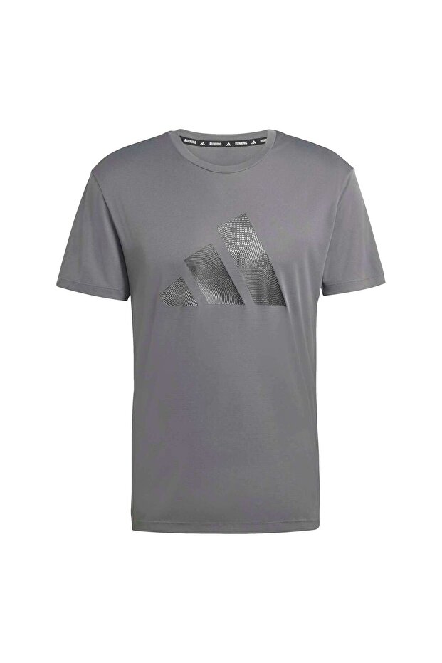 Men's Essentials Gray Brand Love T-Shirt Kc4275