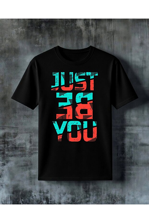 Just for You Typography Printed Oversize T-Shirt