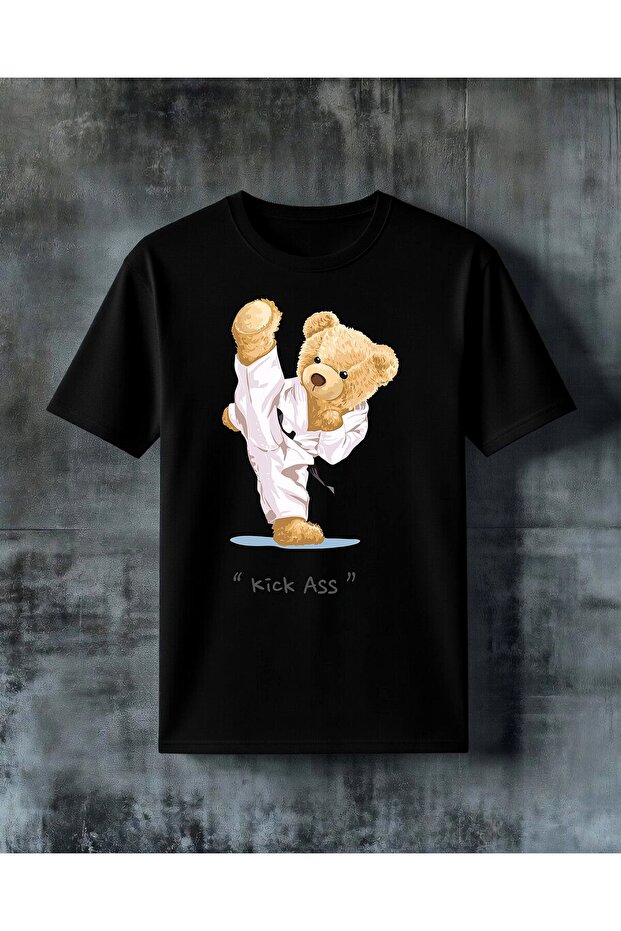 Kick Ass Ayicik Printed Oversize T-Shirt
