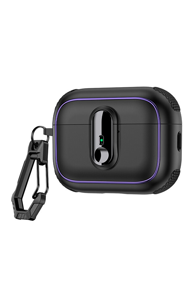 For AirPods Pro 3 1 Armor Lock Earphone Cover For AirPods Pro 3 Case TPU PC Shockproof Headphone Coq