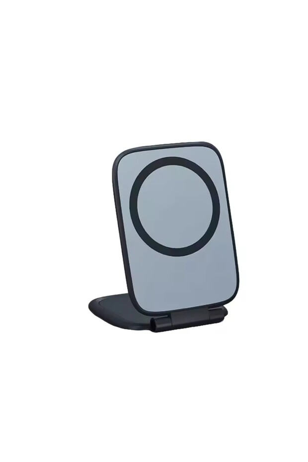 Black Ultrathin Car Magnetic Mobile Phone Holder Adjustable Foldable Anti-shake Vehicle Navigation P