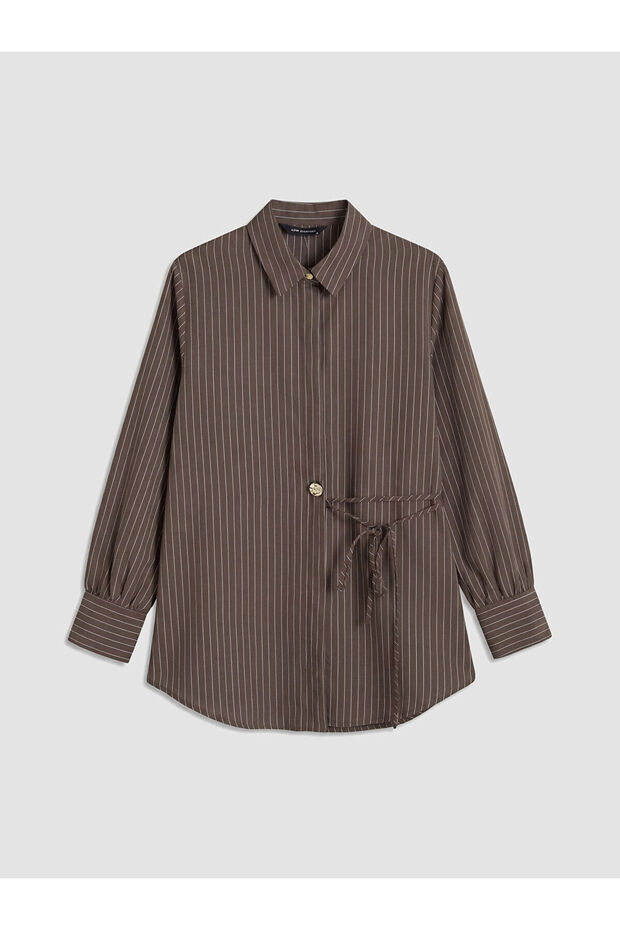 Nevavm Striped Women's Shirt Tunic with a Difference
