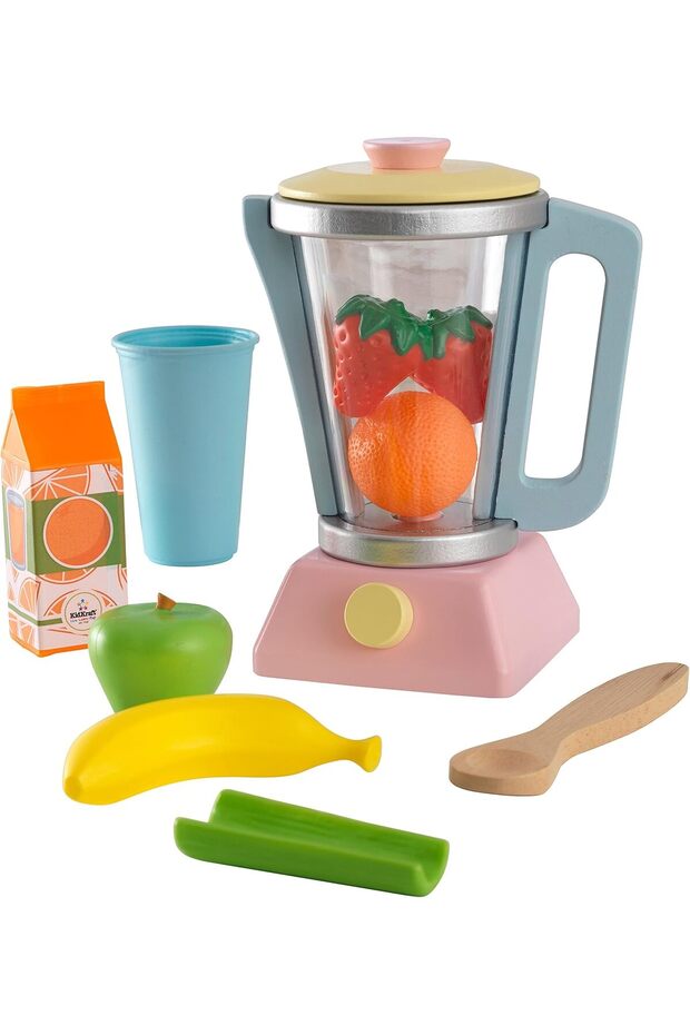 63377 Play Set Toy Set with Smoothie Mixer, Pastel Colors