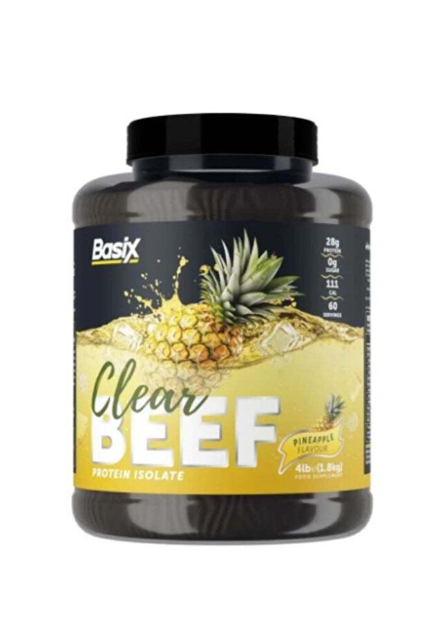 clear beef isolate pineapple 4lb