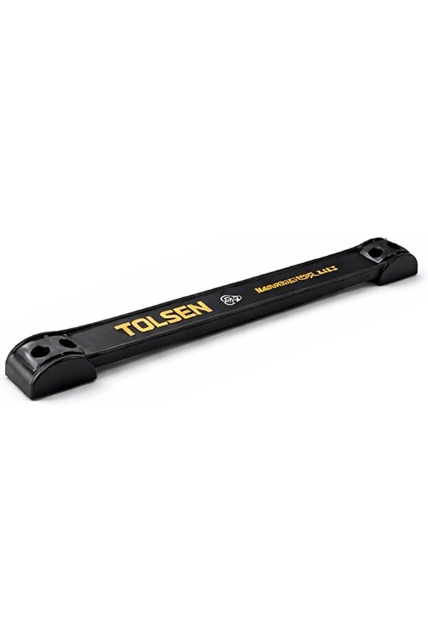 Magnetic Tool Bar, 18", Black Wall Mounted Storage Holder with Strong Magnetic Strip, Space Saving Organizer for Tools, Workshop, Garage and Home Utility Use