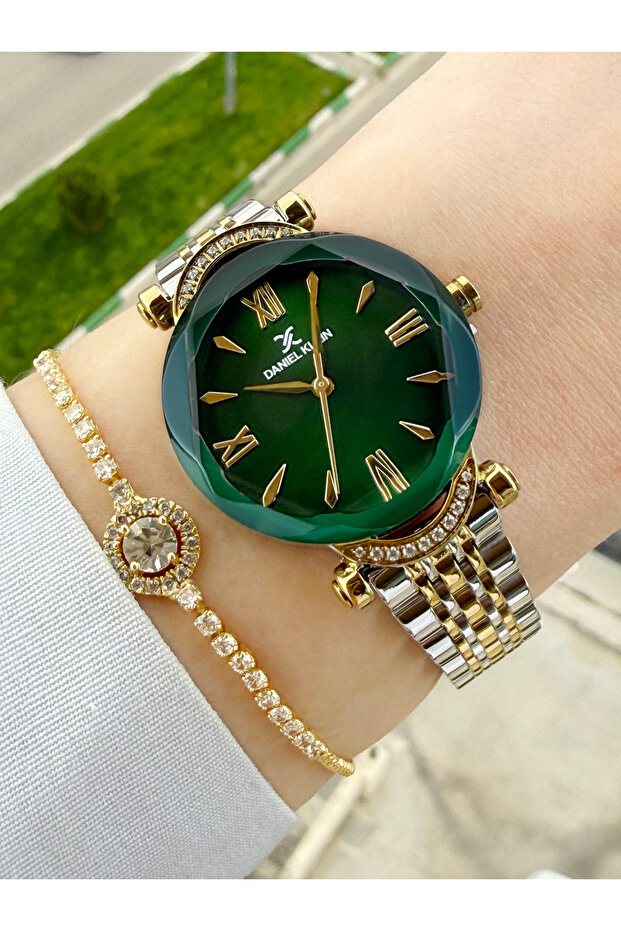 Crystal Glass 33mm Women's Wristwatch