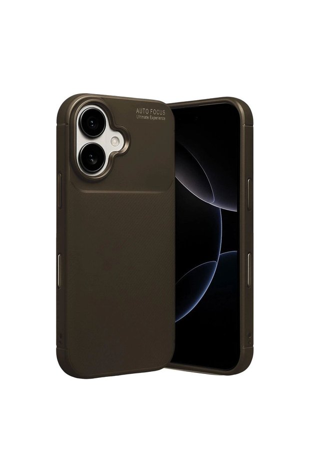 Apple iPhone 17 Auto Focus Carbon Cover - Brown