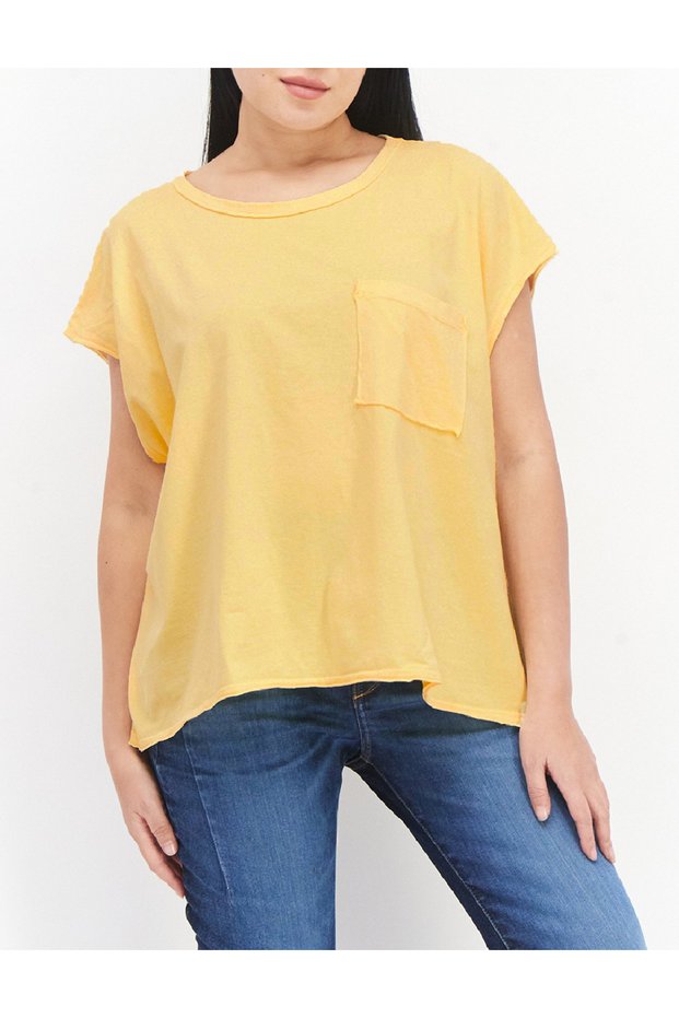 Tricou Oversize, Galben