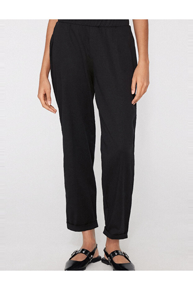 Pantaloni, Negru - 1