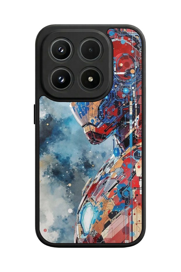 Xlaomi Mi 17 5g Compatible Glossy Premium Case with Iron Man Design