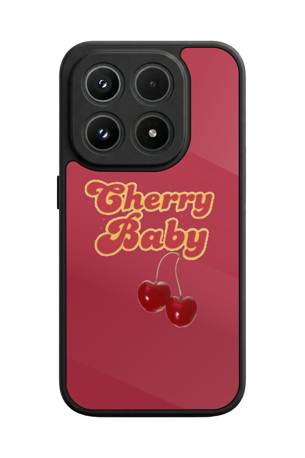 Xlaomi Mi 17 5g Compatible Cherry Design Glossy Premium Case