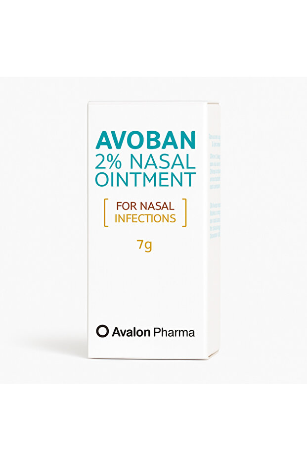 مرهم أفالون أفوبان للأنف 2%، 3 غرام | Avoban 2% Nasal Ointment 3g
