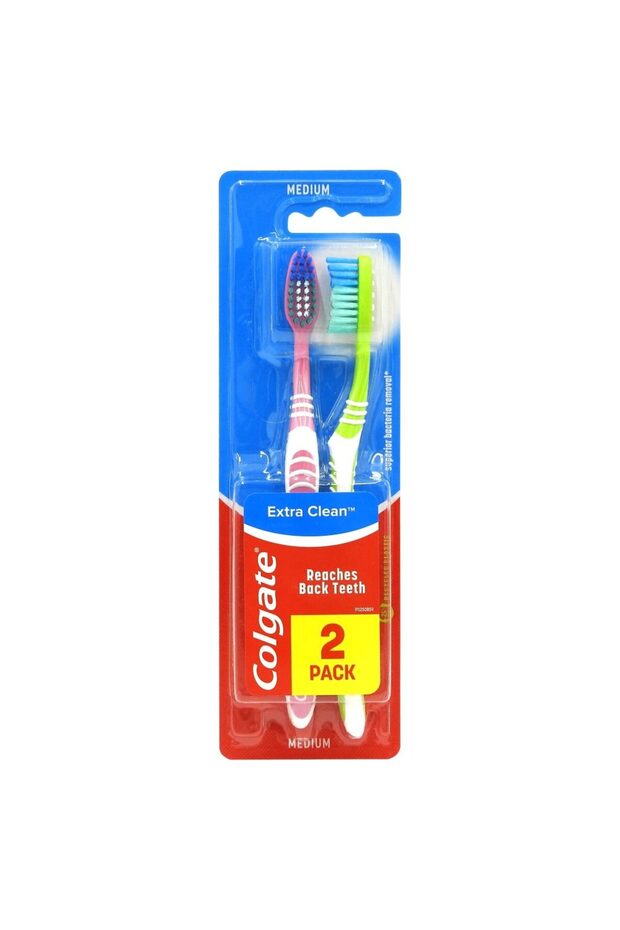 Periuta de Dinti, Colgate, Extra Clean 2 buc - 1