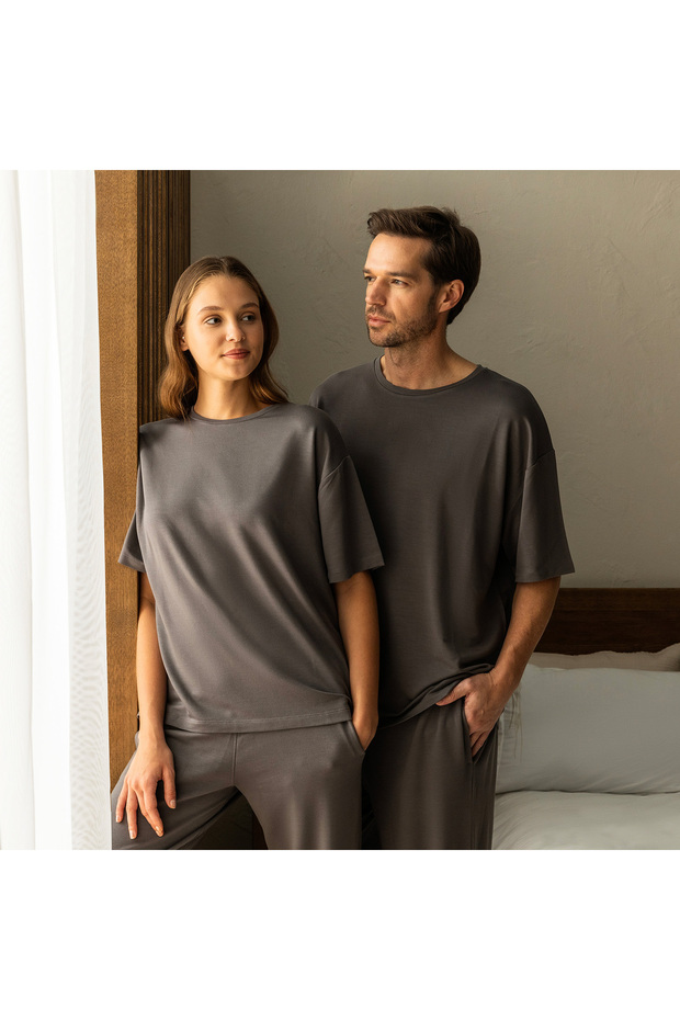 Dean Pajama Set Light Gray - 2
