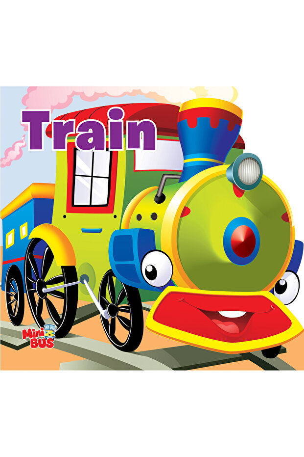 Om Cutout Board Books - Train