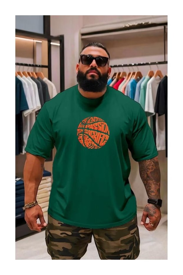 Unisex Oversize Printed T-Shirt Streetwear Comfortable Fit Daily Premium