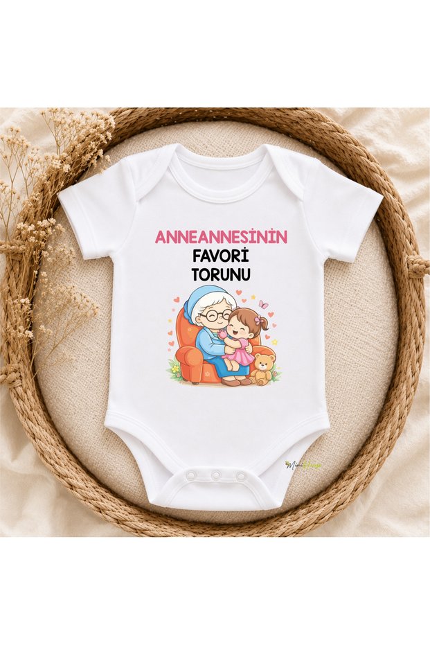 Grandmother Grandmother Written Favorite Granddaughter Baby Bodysuit