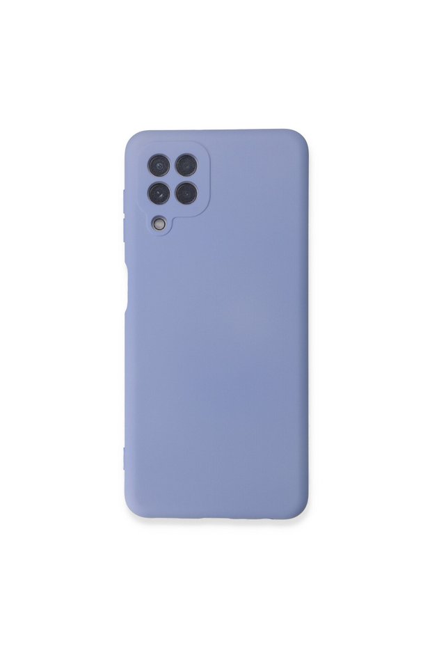 Samsung Galaxy A22 Compatible Case Nano Velvet Silicone - Lilac