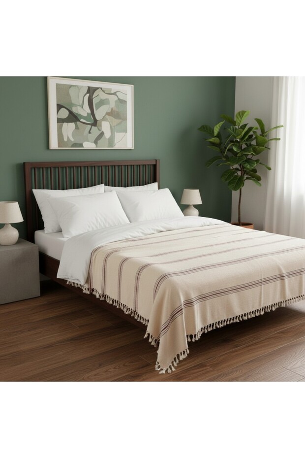 Bedspread, Pique, Sofa Cover, Multi-Purpose Cover 200 X 240 cm