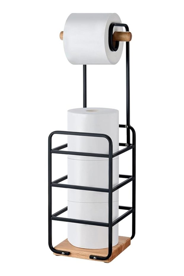Toilet Paper Holder Stand Bathroom Toilet Paper Roll Holder,