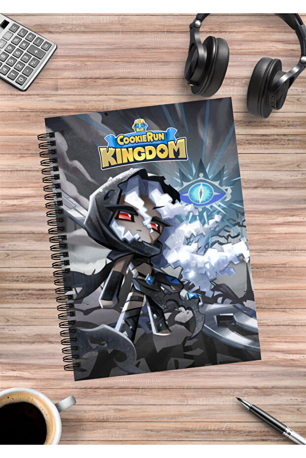 Cookie Run Kingdom Anime Spiral Notebook A5 (50 Sheets)