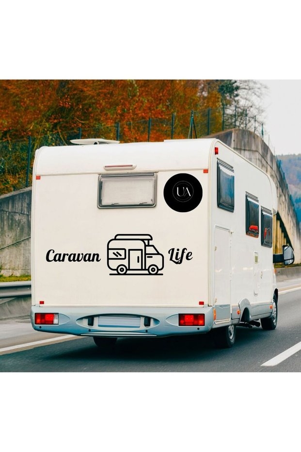 Caravan Sticker Caravan Life Sticker 25X50