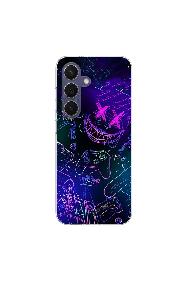 Samsung Galaxy S26 Plus Compatible Graffiti 4 Design Transparent Case