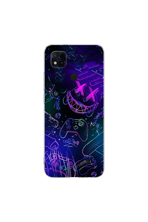 Redmi 10A Compatible Graffiti 4 Design Transparent Case