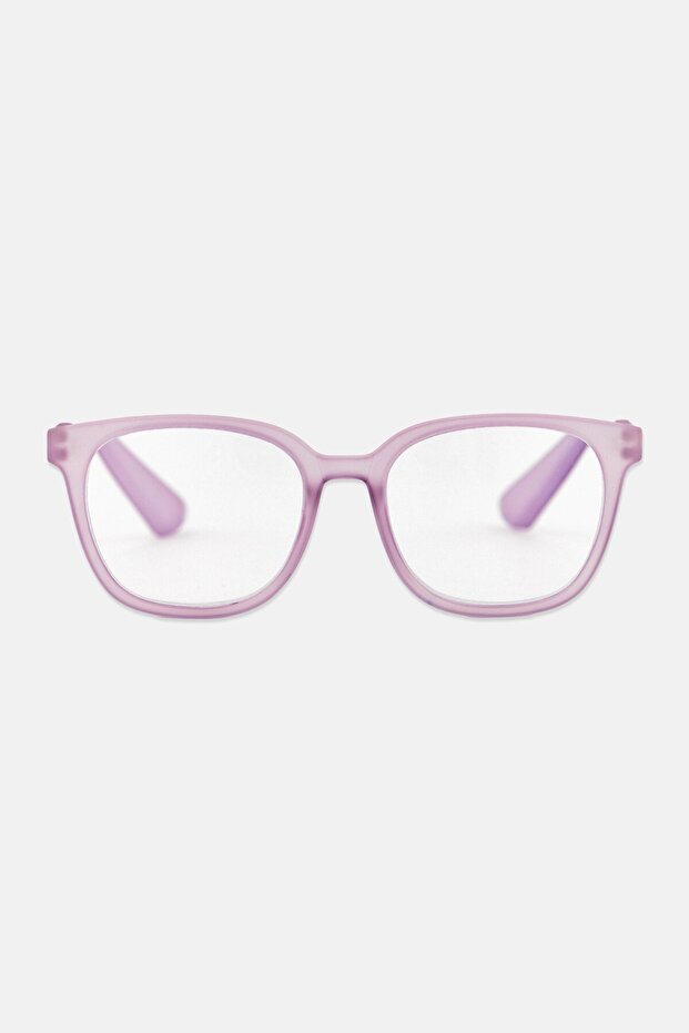 Women WRS7000S Round Reading Glasses, Lavender