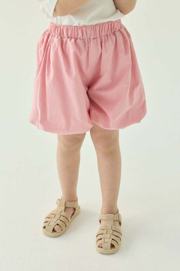 Pantaloni scurți Bubble - roz - 2