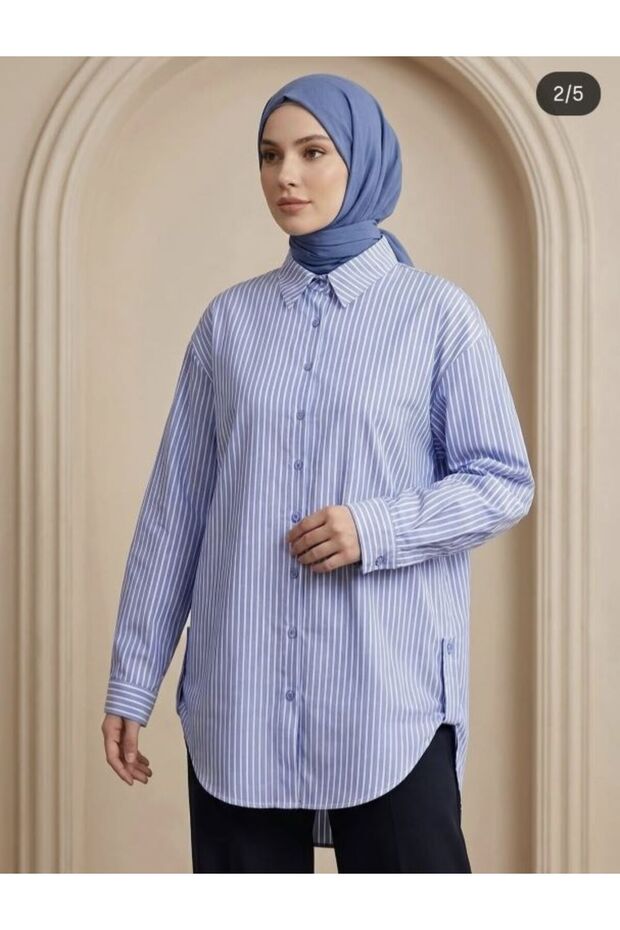 Striped Epaulette Tunic