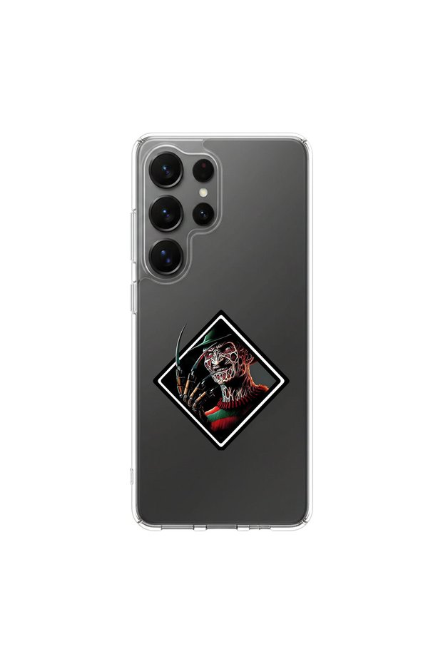 Samsung Galaxy S25 Ultra Compatible Horror 2 Design Transparent Case