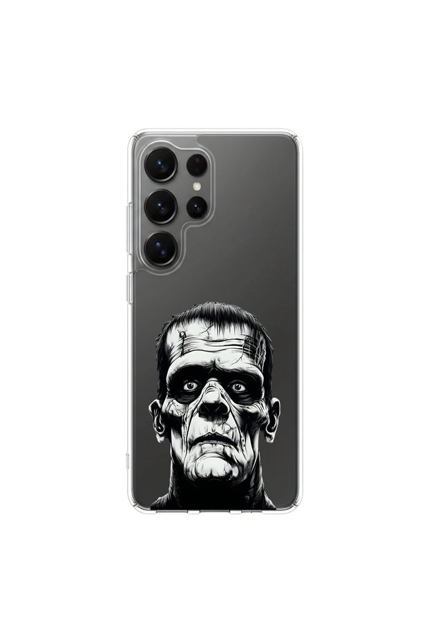 Samsung Galaxy S25 Ultra Compatible Horror 6 Design Transparent Case