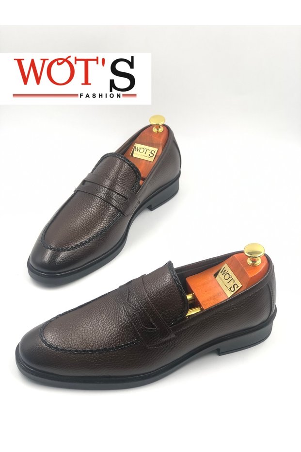 Genuine leather men's classic shoes