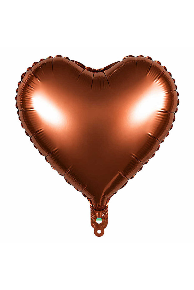 Heart Foil Balloon Chocolate Coffee (18 Inc)