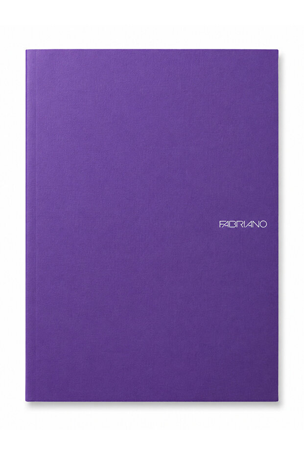 Quaderno "Collato Lato Lungo" A4 90 Yaprak Noktalı Jel - Wine