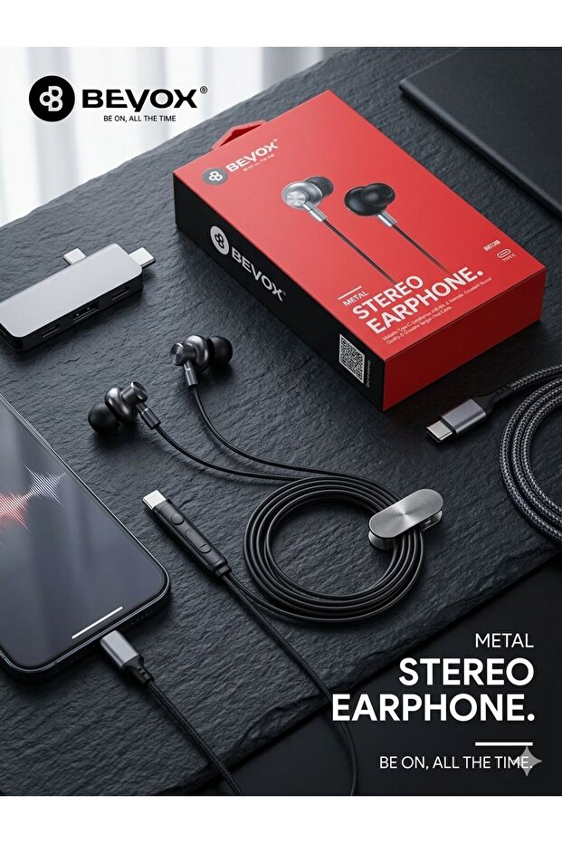 BE138 STEREO EARPHONE TYPE C