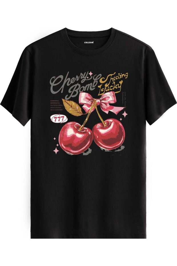 Cherry Bomb Printed T-Shirt