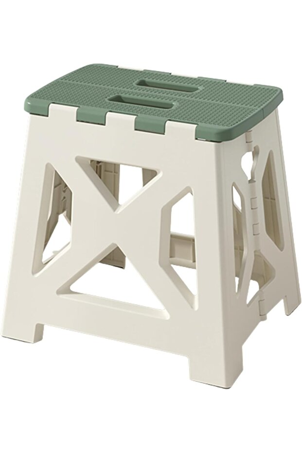 13 Inch Folding Step Stool for Adults, Heavy Duty Portable Foldable Plastic Stool with 300 lbs Capacity