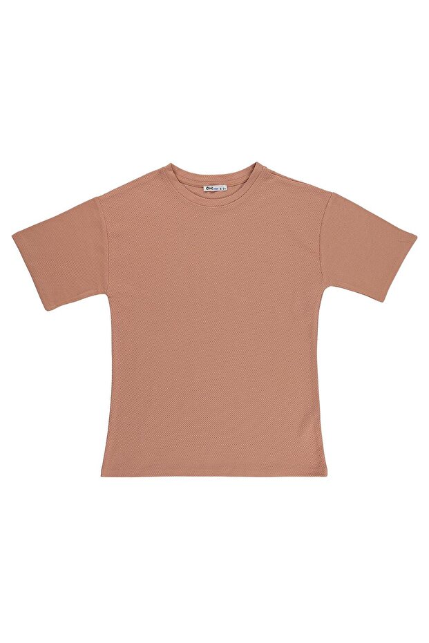 Basic Petek 6-9 Years Old T-Shirt - Powder