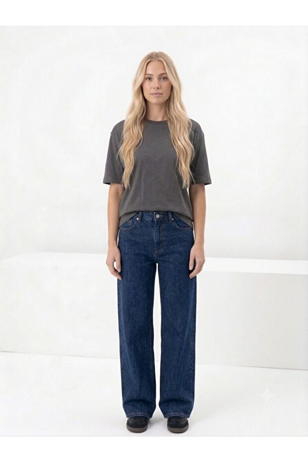 Plain Oversize Tshirt Anthracite - 1