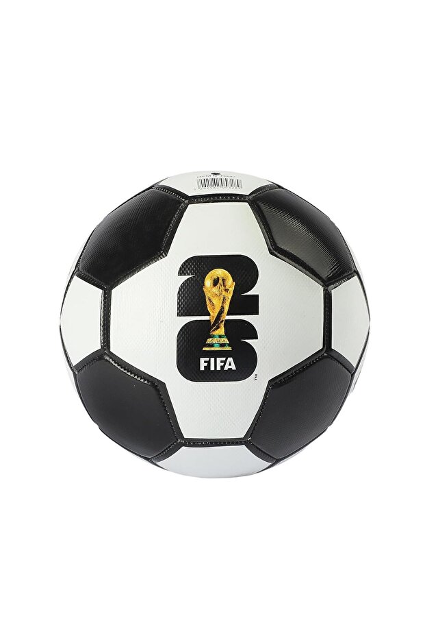 Football World Cup 2026 Black White, Size 5