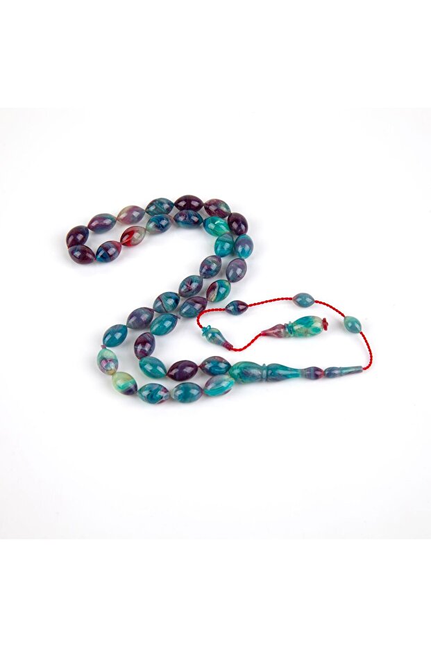 Ancient Katalin Old Coffee Table Object Beyzi Cut 7X11Mm Prayer Beads